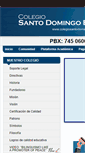 Mobile Screenshot of colegiosantodomingo.edu.co